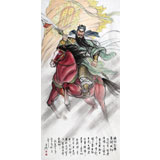 河北美協理事趙金鸰作品武帝關公《旗開得勝》(詢價)