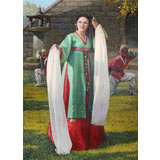 朝鮮名家油畫 呂海 《變臉》