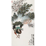 【已售】李憲章 四尺《事事如意》 東方書畫院名譽院長