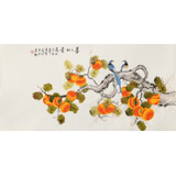 【已售】凌雪 四尺《事事如意》 北京美協會員