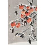 陳薪名《喜柿多》 中美協會員 第六屆全國花鳥畫展金獎獲得者