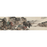 吳顯剛 六尺《溪山清遠》 貴州七星關美協主席